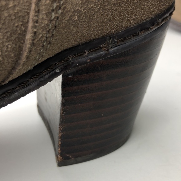Anne Klein Brier Taupe Heeled Midi Boots 8 - Picture 14 of 15